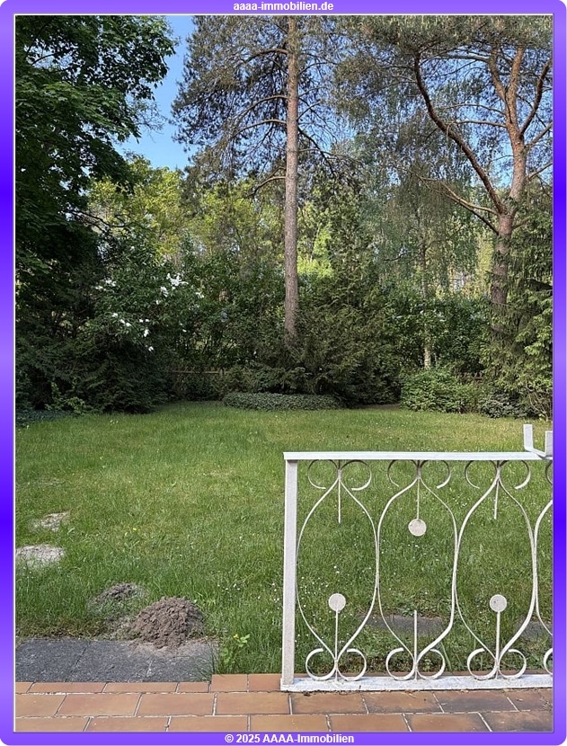 Gartenblick von Terrasse